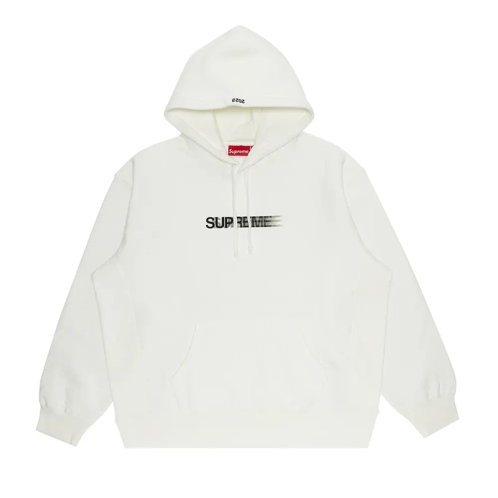 Supreme Motion Logo フーデッドスウェットシャツ「ホワイト」
