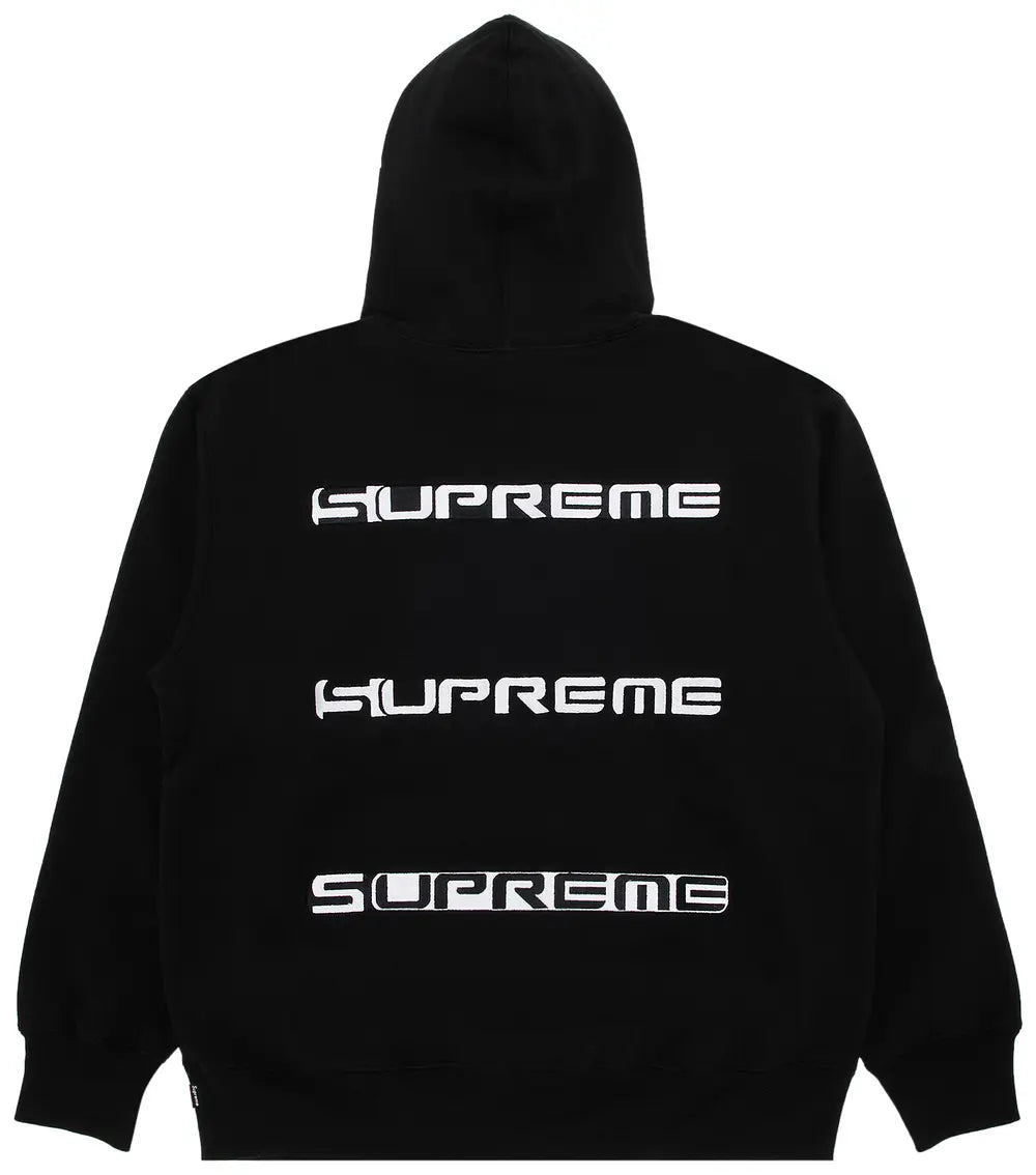 Supreme AOI スタックド フーデッド スウェットシャツ 「ブラック」