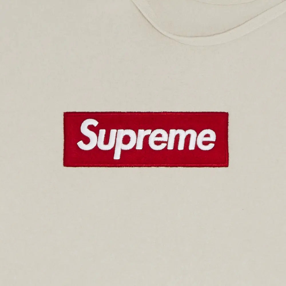 Box Logo Hooded Sweatshirt 'Stone'
