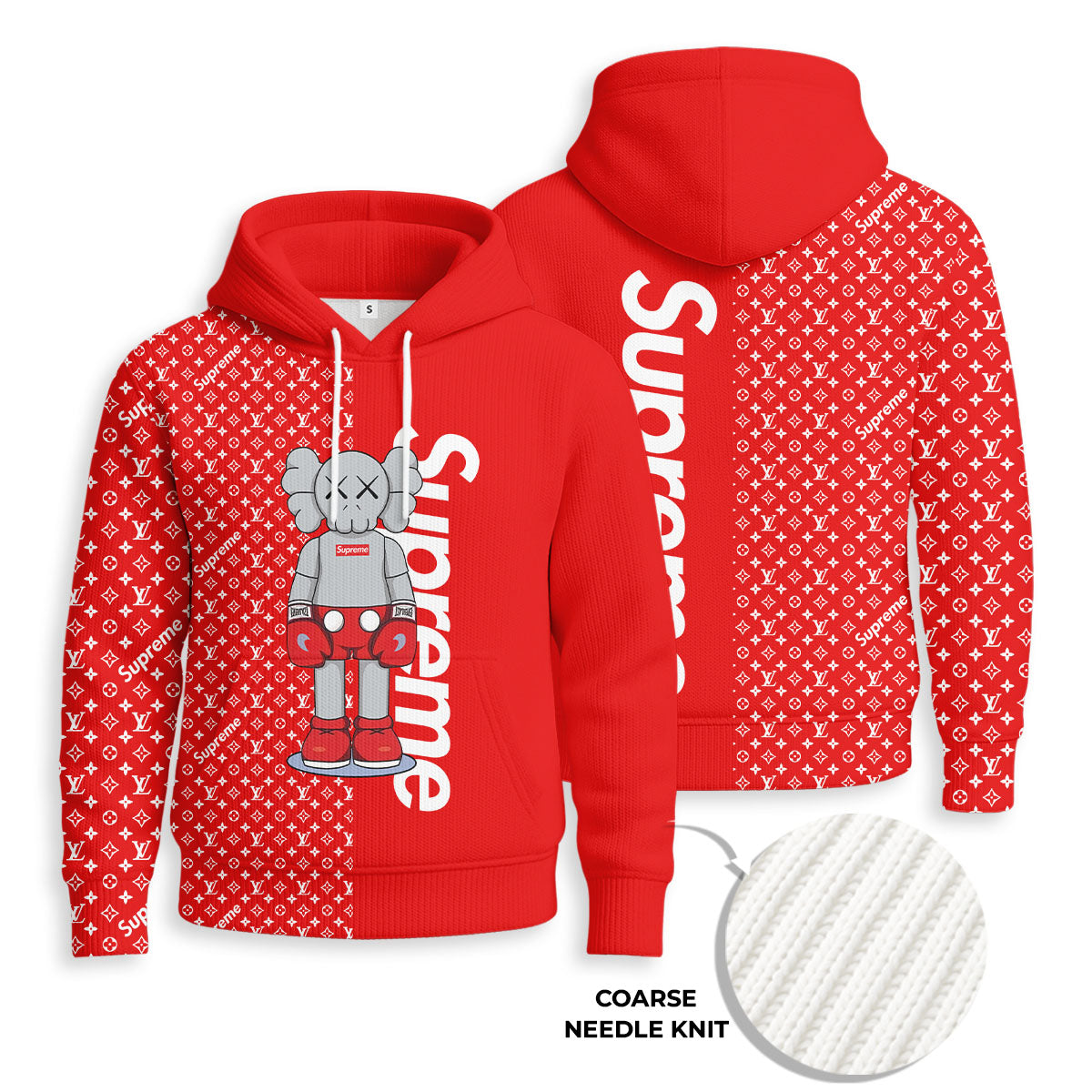SUPREME/LOUIS VUITTON/Kaws - メンズ・レディース用パーカー