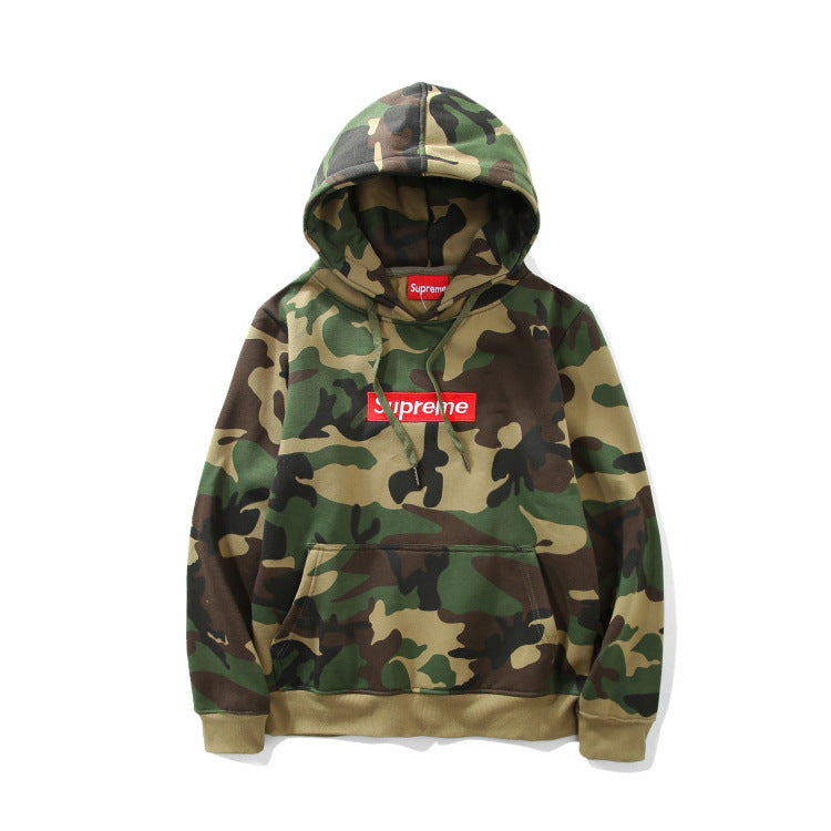 Supreme ロゴ フード付きセーター 4色