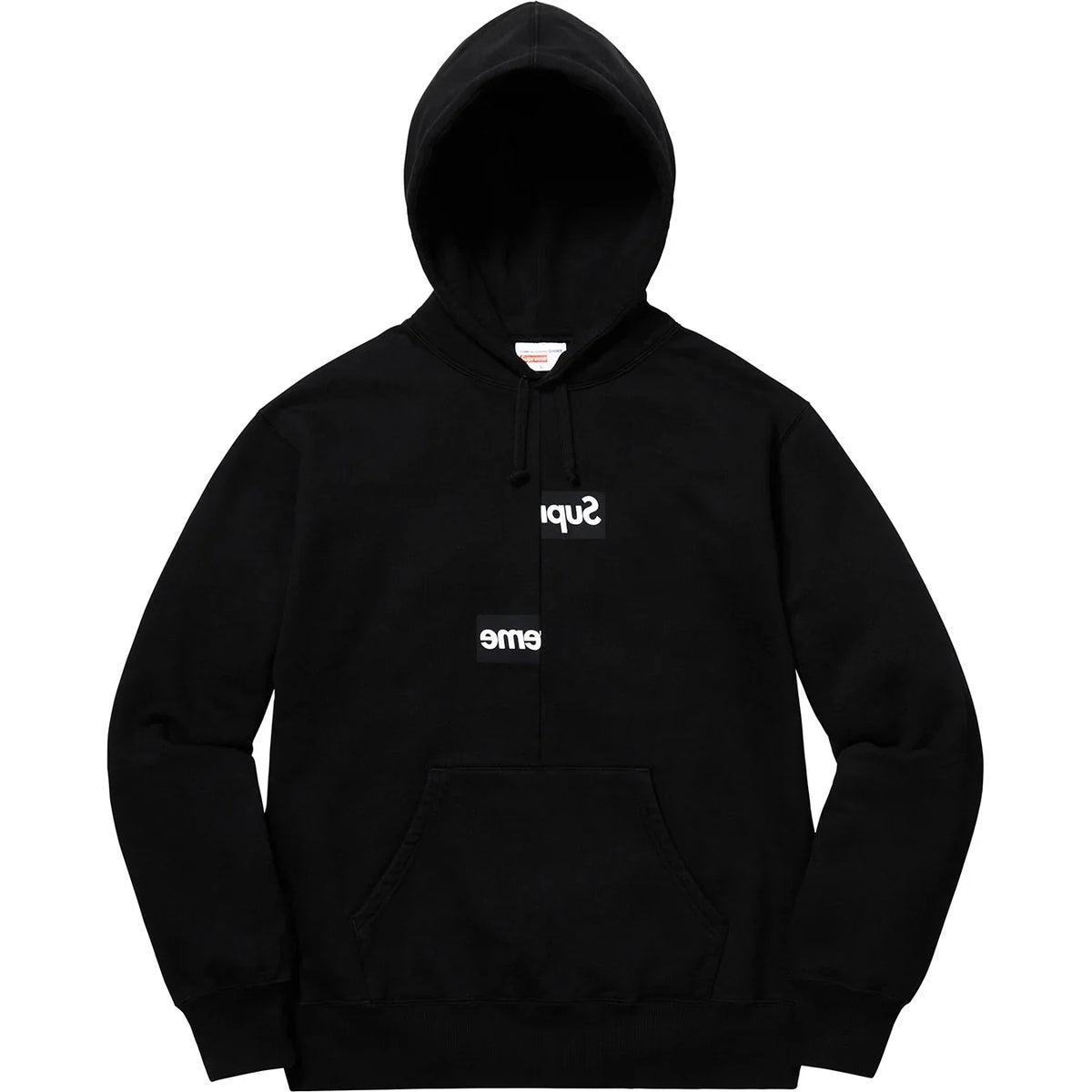 Supreme®/Comme des Garçons SHIRT® スプリットボックスロゴ フード付きスウェットシャツ