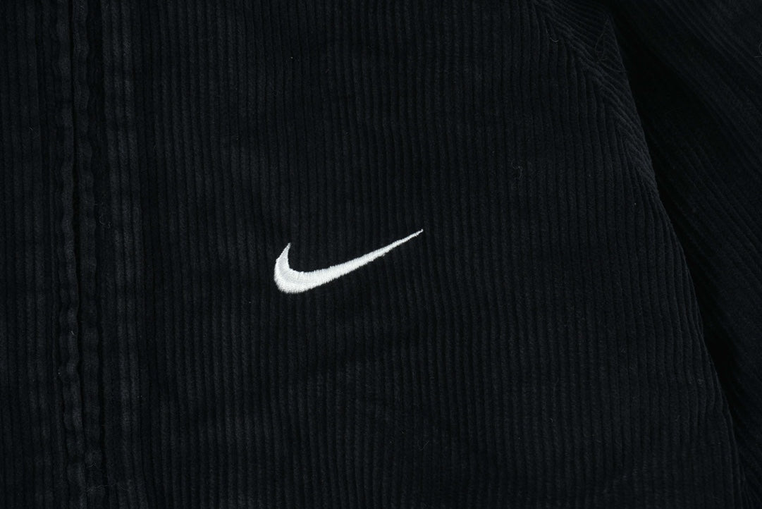 Supreme / Nike Arc コーデュロイ フーデッドジャケット "ブラック"(SUP-SS22-823)