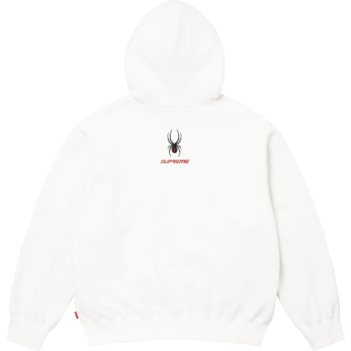 Supreme/スパイダー ジッパー フード スウェットシャツ ‘ホワイト’