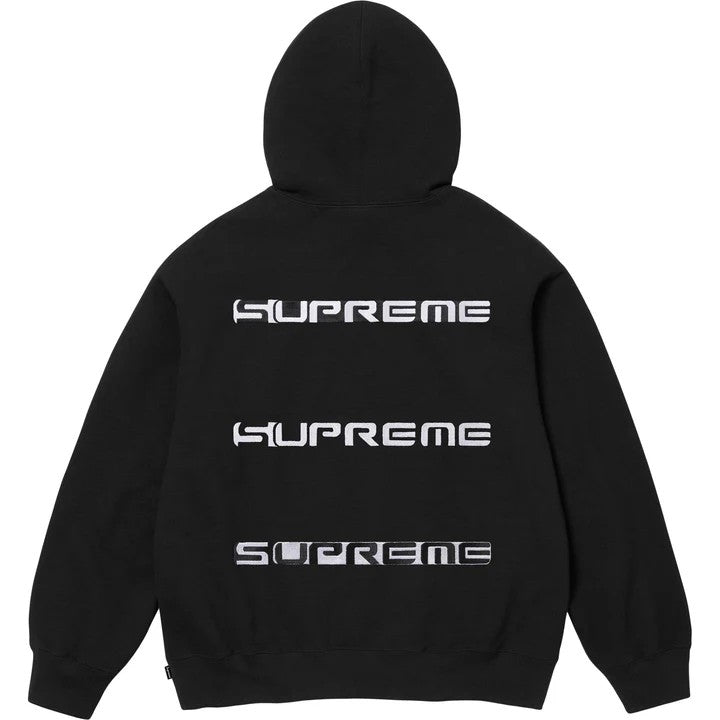 Supreme AoIスタックド・フーデッド・スウェットシャツ