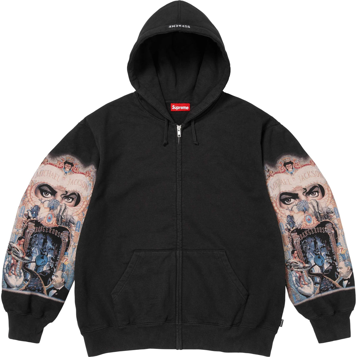 Michael Jackson Dangerous Zip Up Hooded Sweatshirt