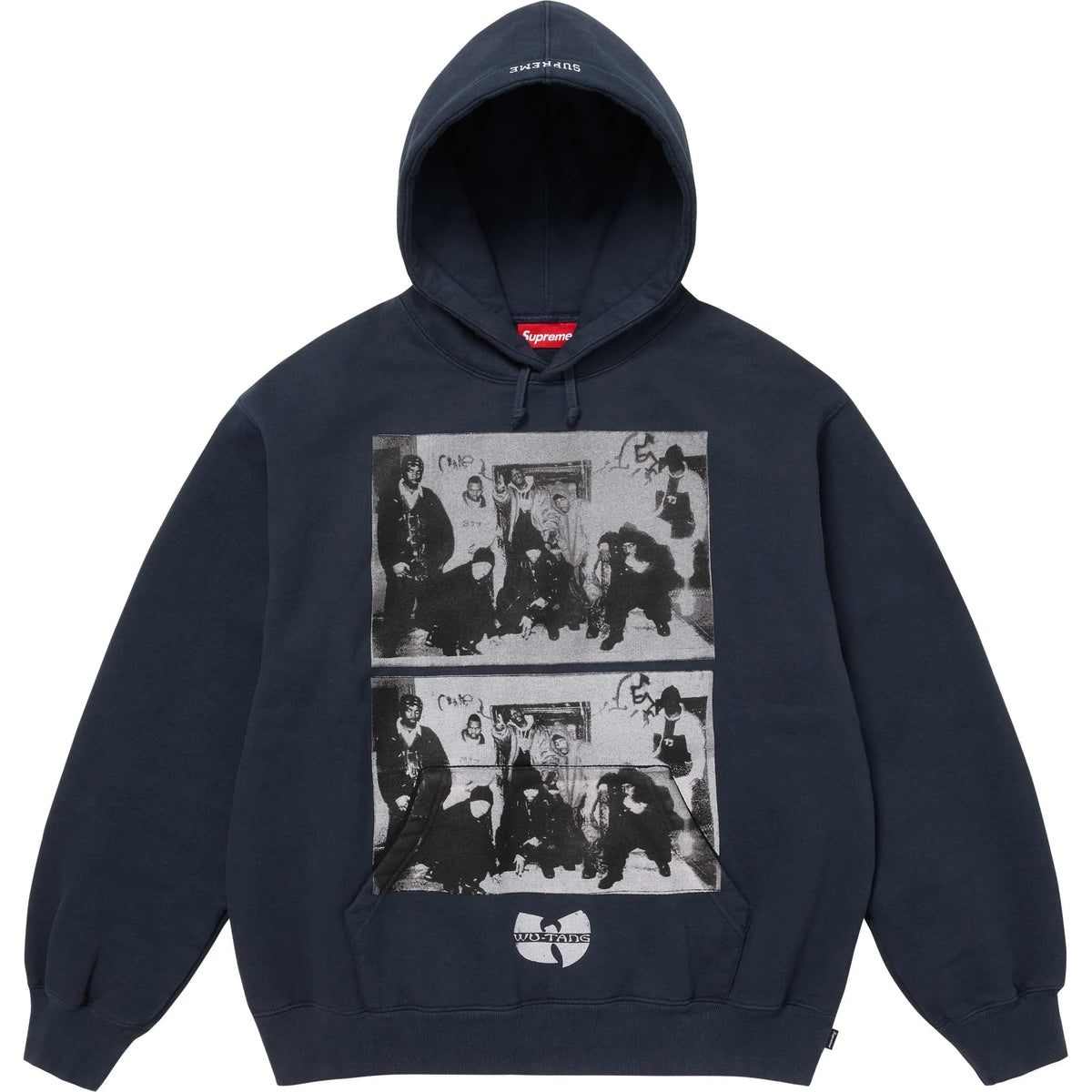Supreme/Wu-Tang Clan フード付きスウェットシャツ