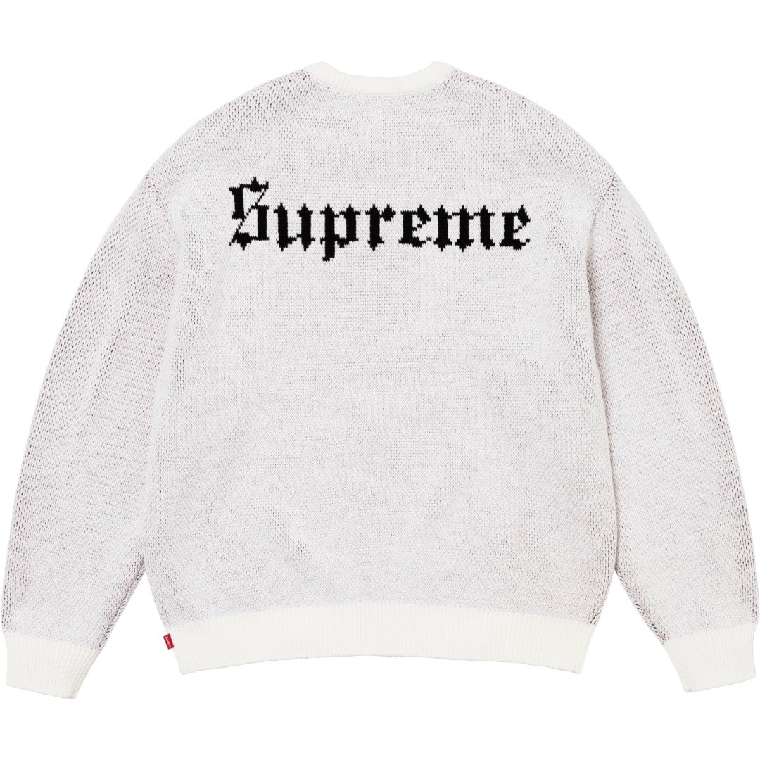 Supreme スノーホワイト・セーター「ホワイト」 (SUP-FW24-133)