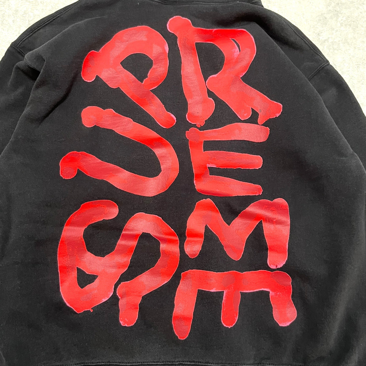 24SS Supreme Paint Hooded Sweatshirt
