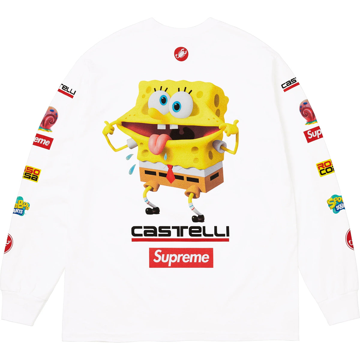 Supreme®/スポンジ・ボブ/Castelli® レーシング ロングスリーブTシャツ