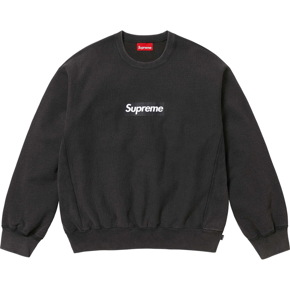 Washed Box Logo Crewneck
