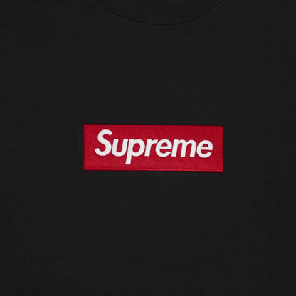 Supreme ボックスロゴ クルーネック 'ブラック'