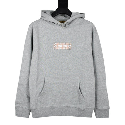 Supreme 22ss Week3 x Burberry 連名 Burberry BOX LOGO HOODED スウェットシャツ フード付きスウェットシャツ