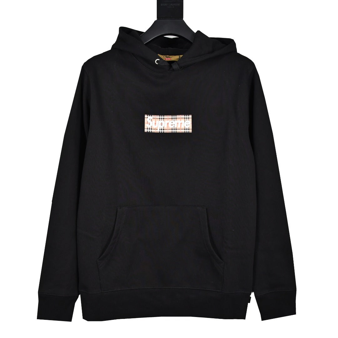 Supreme 22ss Week3 x Burberry 連名 Burberry BOX LOGO HOODED スウェットシャツ フード付きスウェットシャツ
