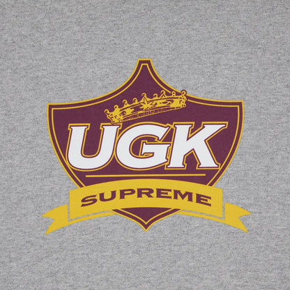 Supreme UGK フード付きスウェットシャツ「ヘザーグレー」