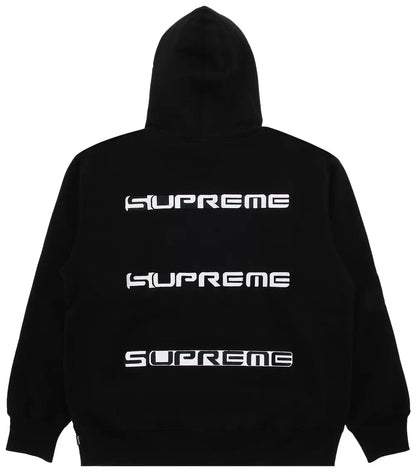 Supreme AOI スタックド フーデッド スウェットシャツ 「ブラック」