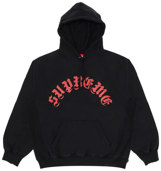 Supreme プリント アーチ フード付きスウェットシャツ 'ブラック'