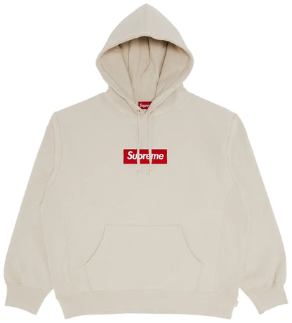 Box Logo Hooded Sweatshirt 'Stone'