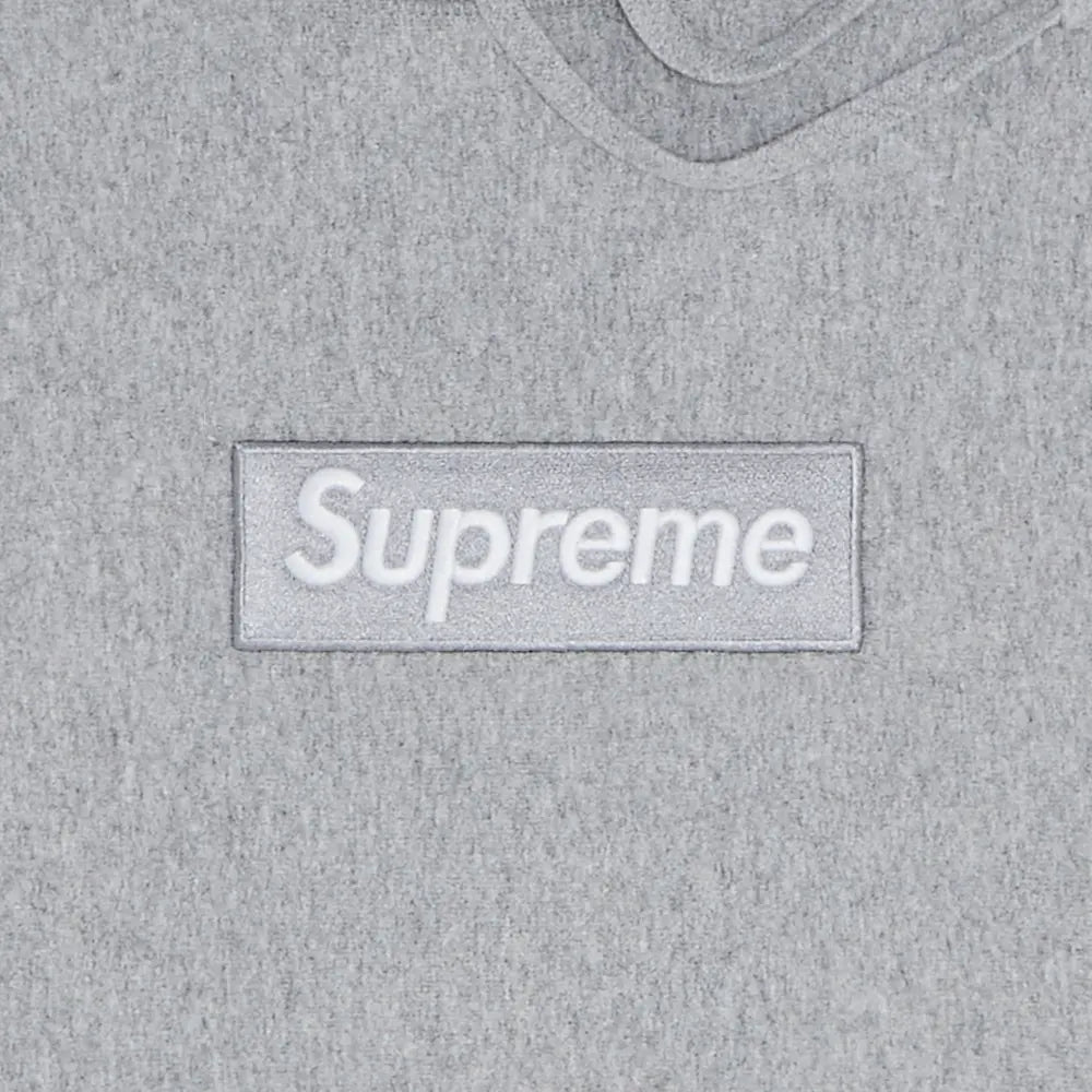 Box Logo Hooded Sweatshirt 'Heather Grey'