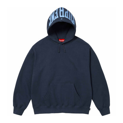 24FW WARM Up HoodedSweatshirt ハットプリント フード付きスウェットシャツ