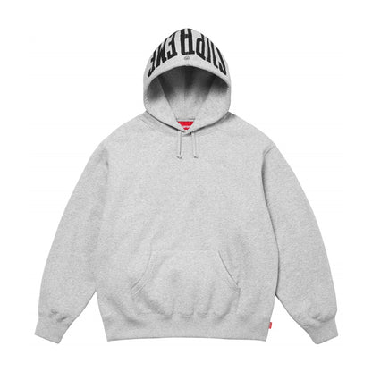 24FW WARM Up HoodedSweatshirt ハットプリント フード付きスウェットシャツ