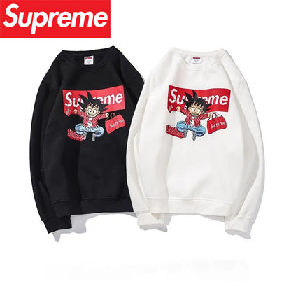 18SS SUPREME X GOKU クルーネック パーカー 2色