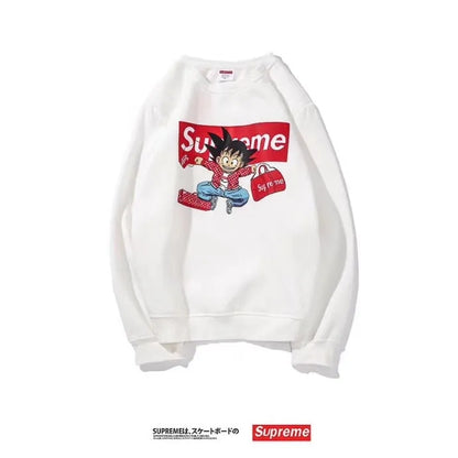 18SS SUPREME X GOKU クルーネック パーカー 2色