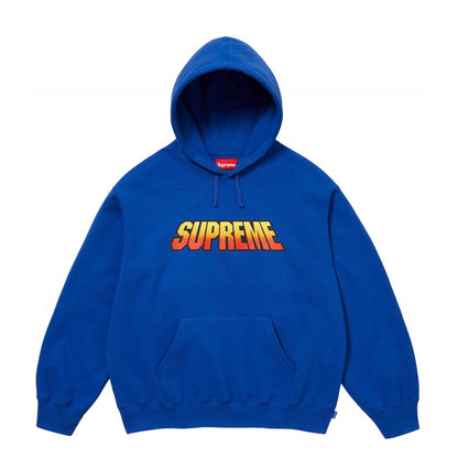 24FW GRADIENT HOODED グラデーションロゴプリント フーデッド スウェットシャツ