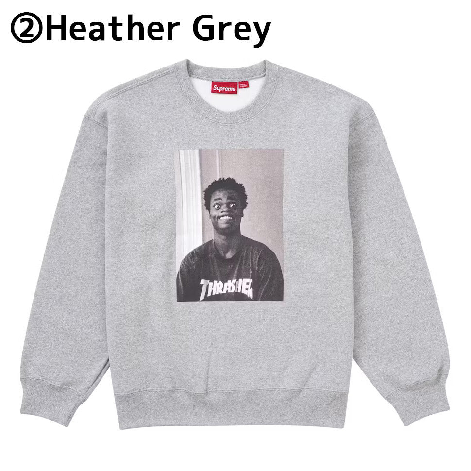 【SUPREME X THRASHER】ハロルド・ハンター スウェットシャツ