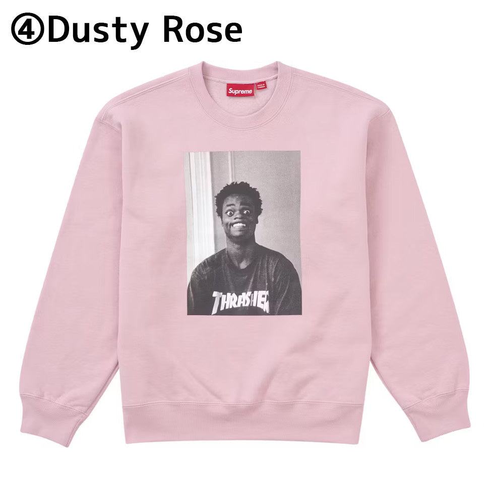 【SUPREME X THRASHER】ハロルド・ハンター スウェットシャツ