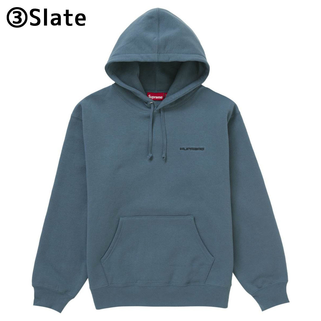 SUPREMEシュプリーム 葵産業 刺繍ロゴ スウェットパーカー