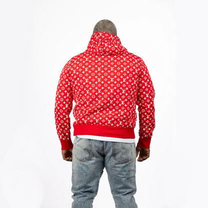 Supreme x ルイ・ヴィトン ボックス ロゴ フーディ