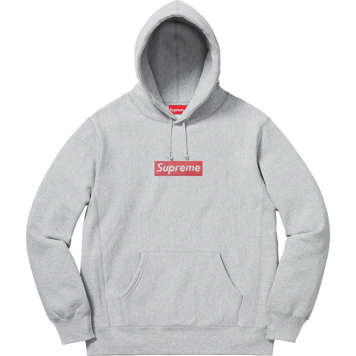 Supreme®/Swarovski® ボックスロゴ フード付きスウェットシャツ