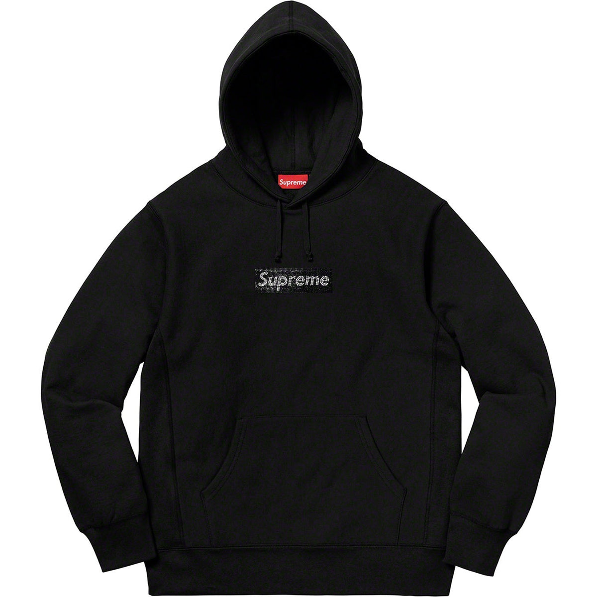 Supreme®/Swarovski® ボックスロゴ フード付きスウェットシャツ