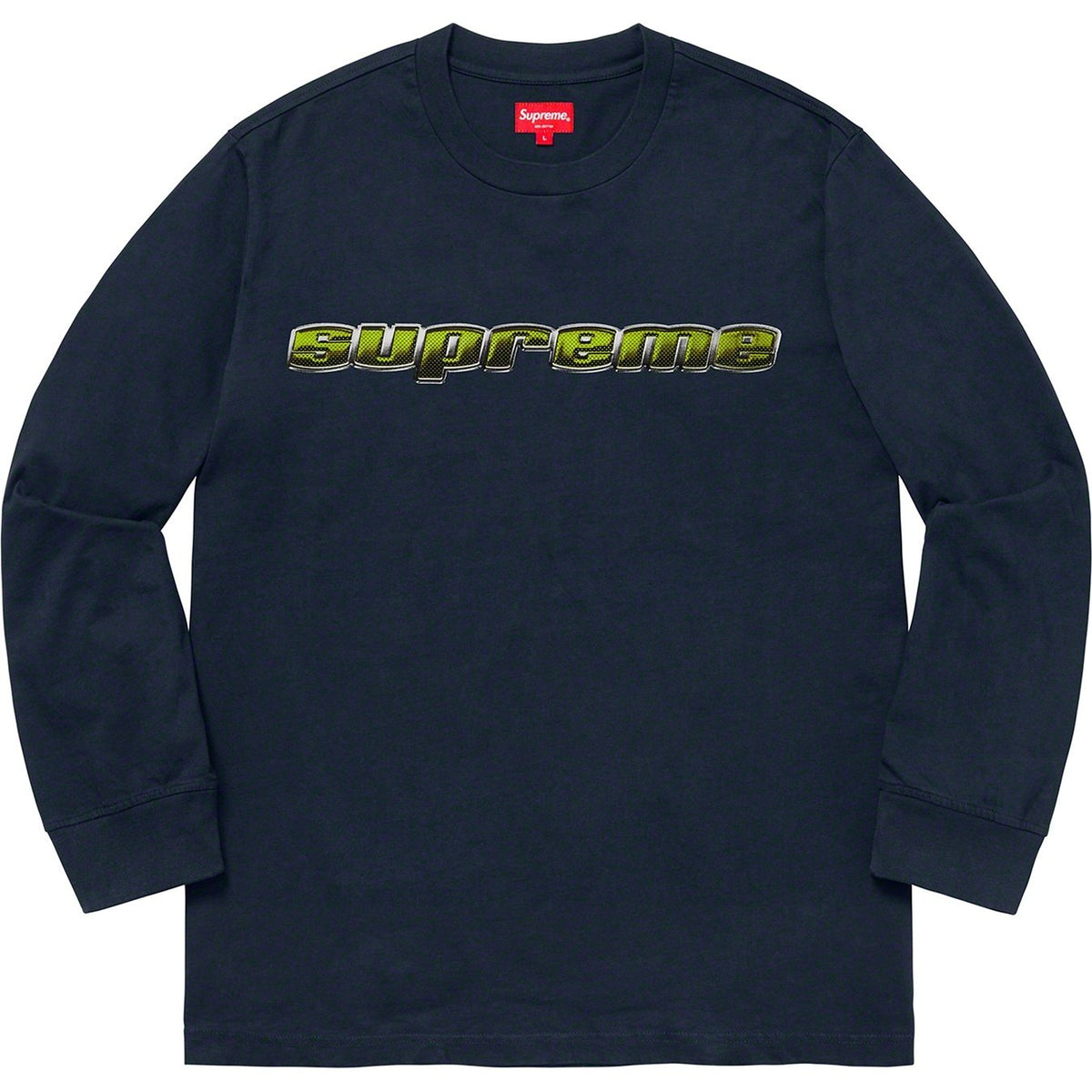 19FW Chrome Logo L/S Top