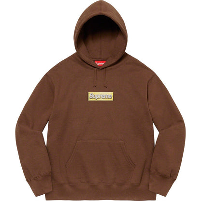 Supreme 22FW Bling Box Logo Hooded Sweatshirt