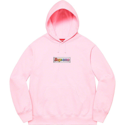 Supreme 22FW Bling Box Logo Hooded Sweatshirt