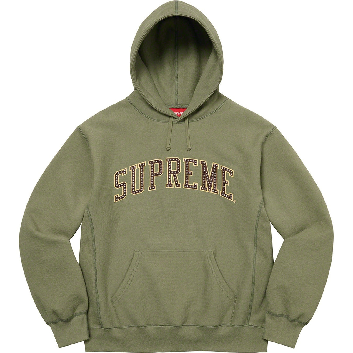 Supreme 22FW Stars Arc Hooded Sweatshirt