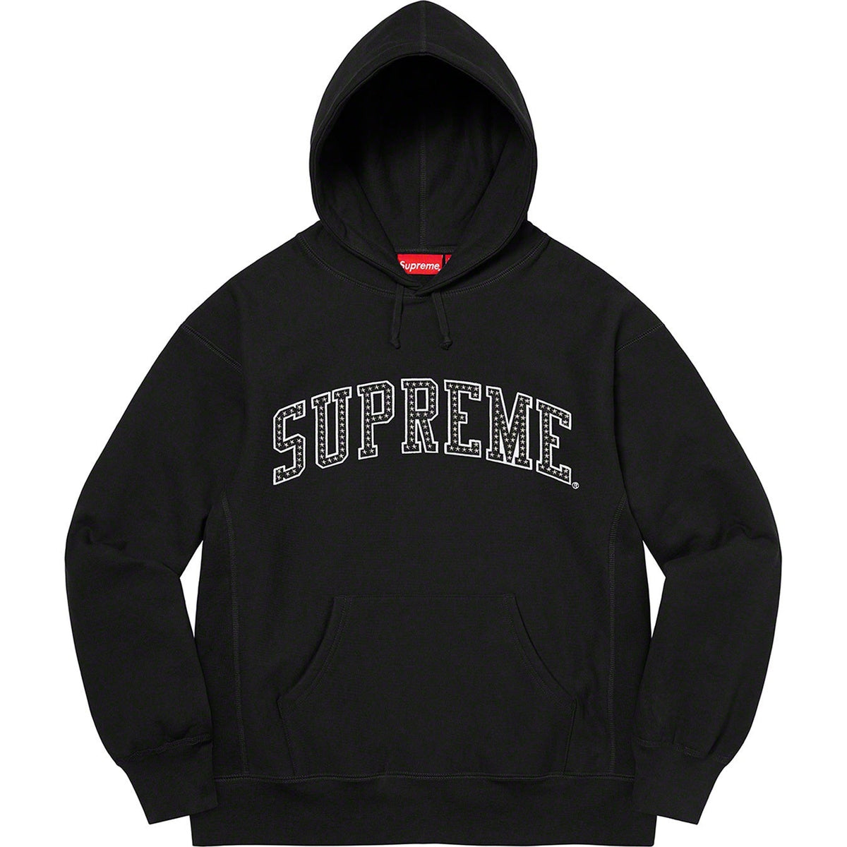Supreme 22FW Stars Arc Hooded Sweatshirt