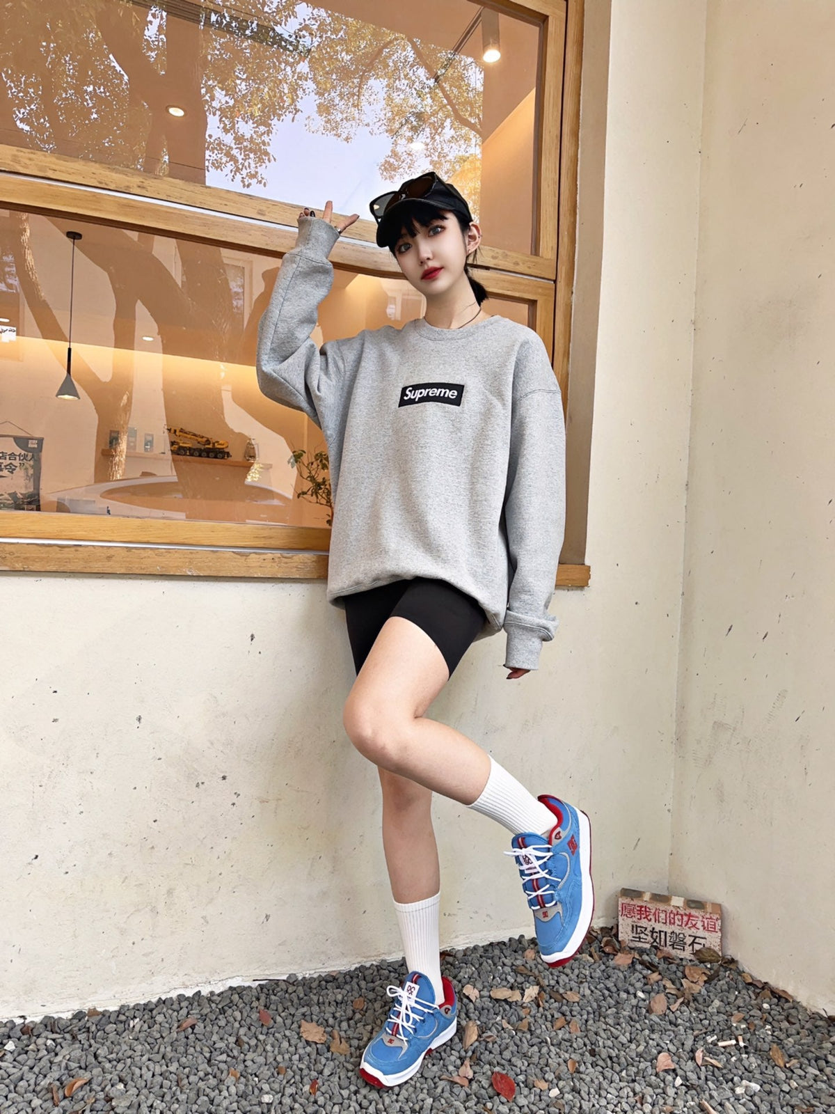 Supreme 22FW Box Logo Crewneck