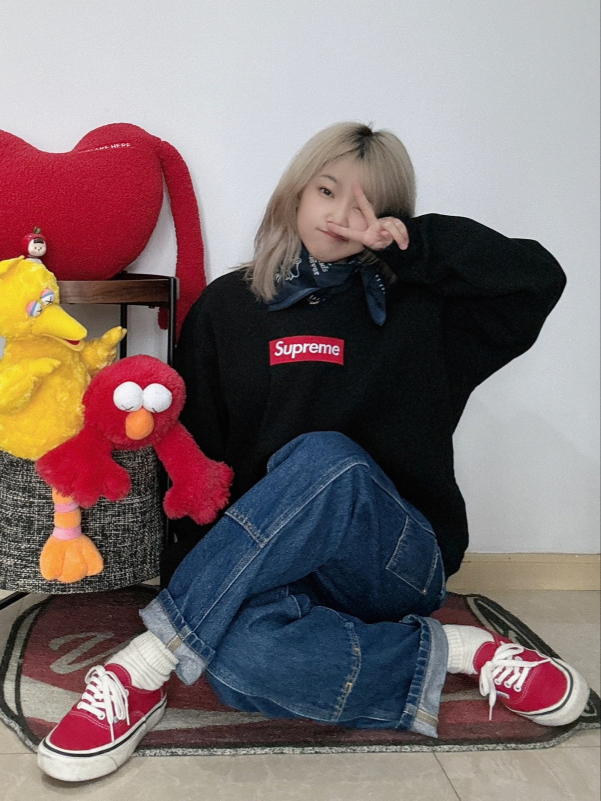 Supreme 22FW Box Logo Crewneck