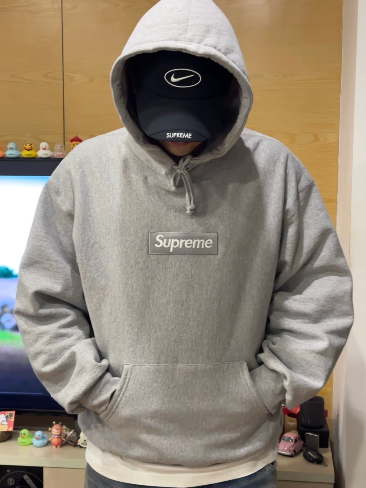 Supreme 24FW ボックスロゴ フーデッドスウェットシャツ