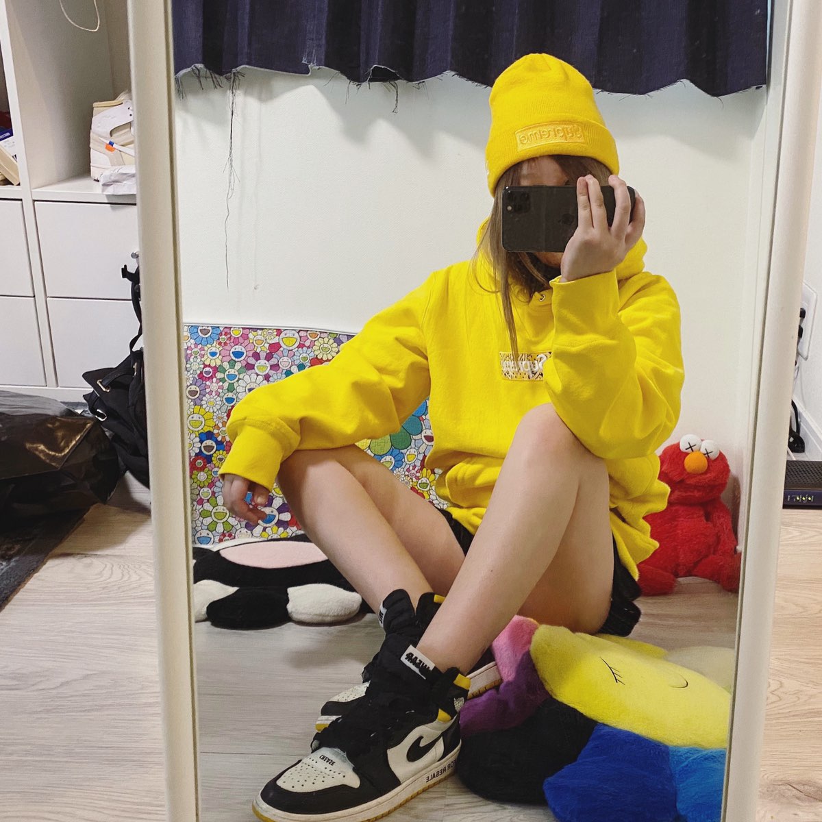 Supreme 19FW Bandana Box Logo Hooded Sweatshirt