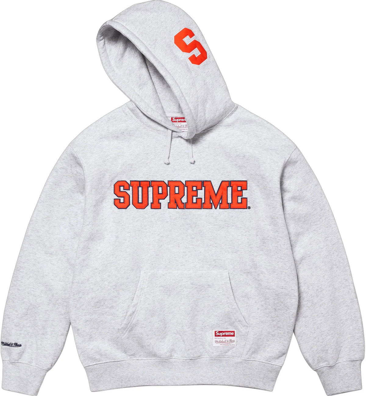 Supreme®/Mitchell & Ness® NCAA フード付きスウェットシャツ