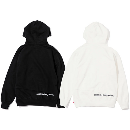 Supreme®/Comme des Garçons SHIRT® スプリットボックスロゴ フード付きスウェットシャツ