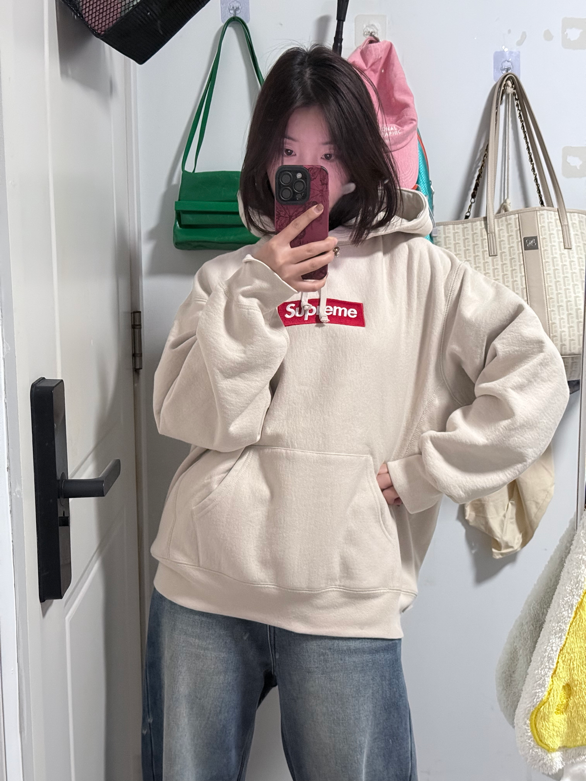 Supreme 24FW ボックスロゴ フーデッドスウェットシャツ