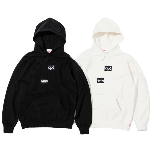 Supreme®/Comme des Garçons SHIRT® Split Box Logo Hooded Sweatshirt