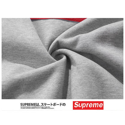 Supreme (シュプリーム) 15FW ボックスロゴ クルーネック スウェットシャツ(Box Logo Crewneck Sweatshirt) グレー
