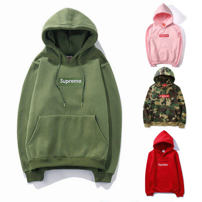 Supreme ロゴ フード付きセーター 4色