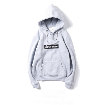 Supreme Box Logo 刺繍 フーデッドパーカー